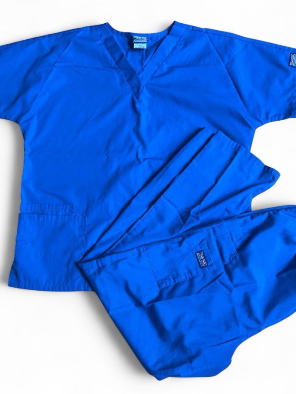 Cherokee Royal Blue Scrub Set size M